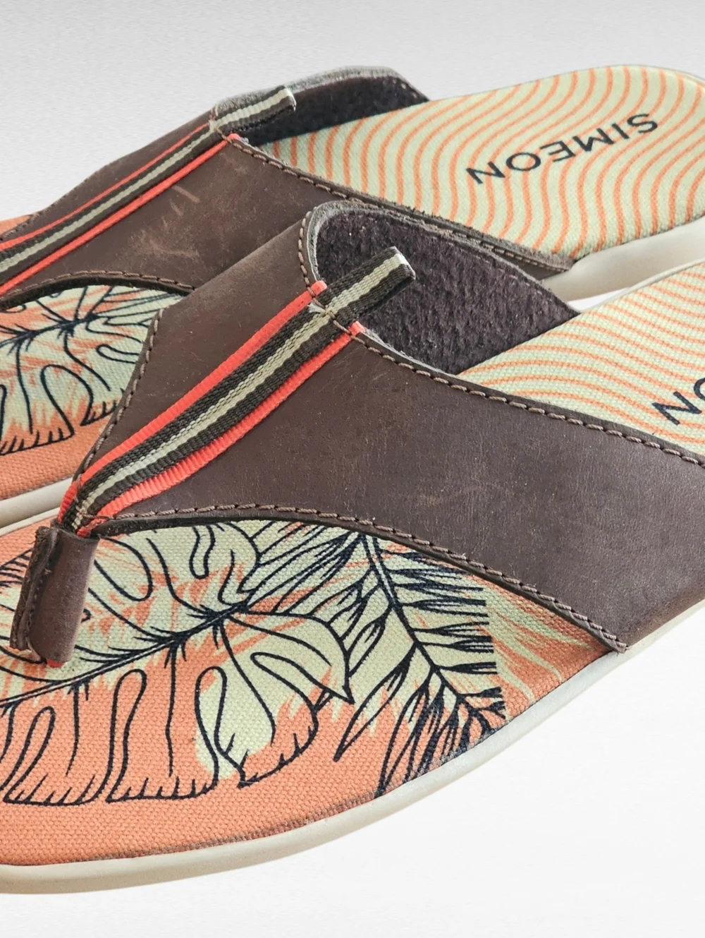 Simeon Flip Flops Size 39